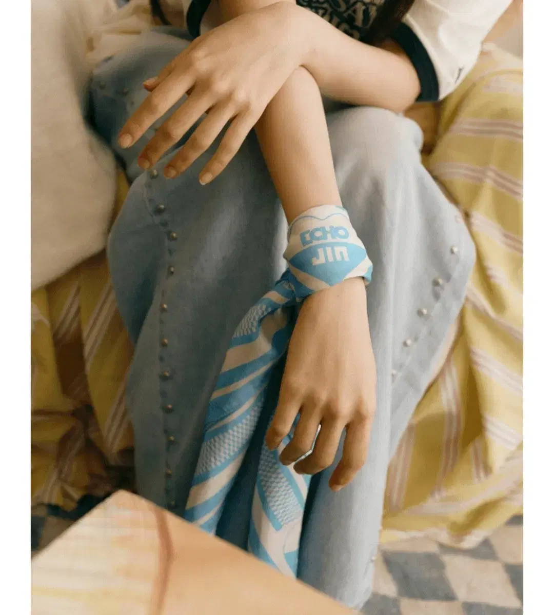 BTS JIN ジン　Echo スカーフ　新品未使用 BTS JIN ジン ECHO SCARF スカーフ バンダナ 新品未開封｜Yahoo!フリマ